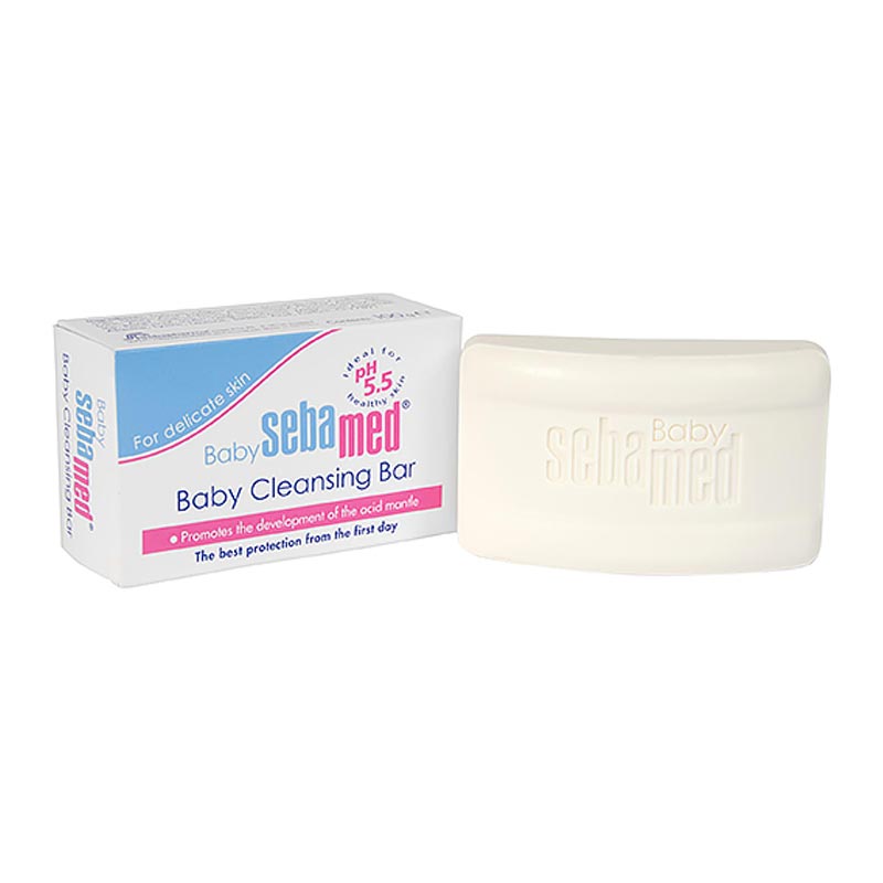 SEBAMED Baby Cleansing Bar Στέρεο Βρεφικό Σαπούνι 100gr