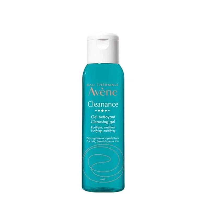 Avene Cleanance Gel Καθαρισμού Nettoyant, Καθαρισμός Προσώπου για Λιπαρά Δέρματα, 100ml