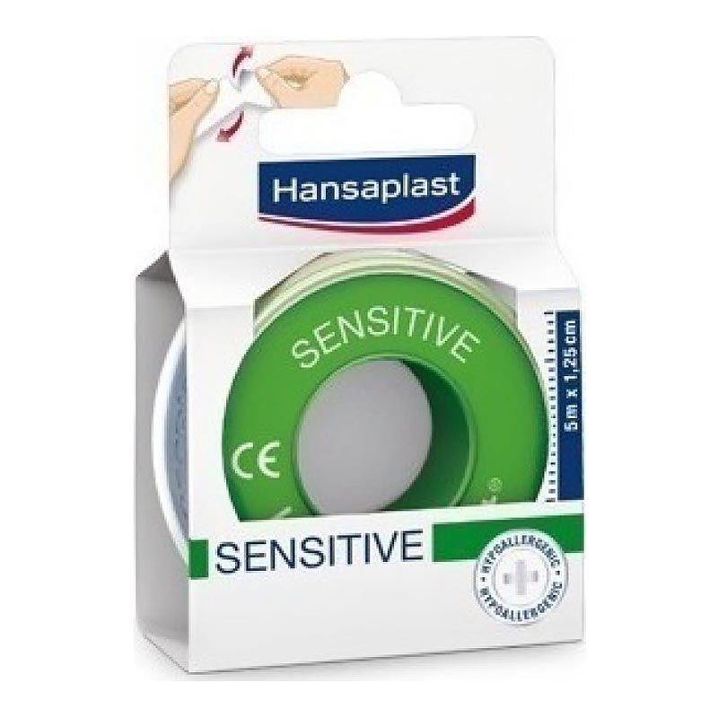 Hansaplast Sensitive Tape υποαλλεργική 1,25cm x 5m