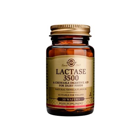 SOLGAR LACTASE 3500  30 chewable tabs