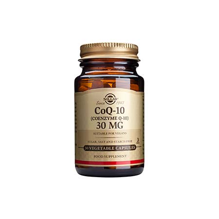 Solgar Vegetarian CoQ-10 30mg 30 φυτικές κάψουλες