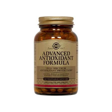 SOLGAR ADVANCED ANTIOXIDANT FORMULA 120 veg.caps