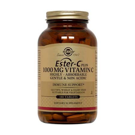 Solgar Ester-C 1000mg Vitamin C 180 ταμπλέτες