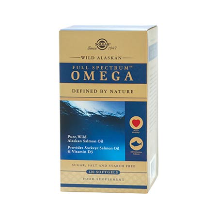 SOLGAR WILD ALASKAN FULL SPECTRUM OMEGA 120 softgels