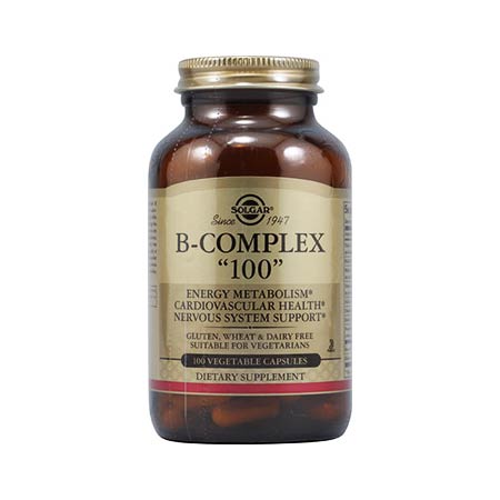 Solgar Vitamin B-100 Complex 100veg. caps