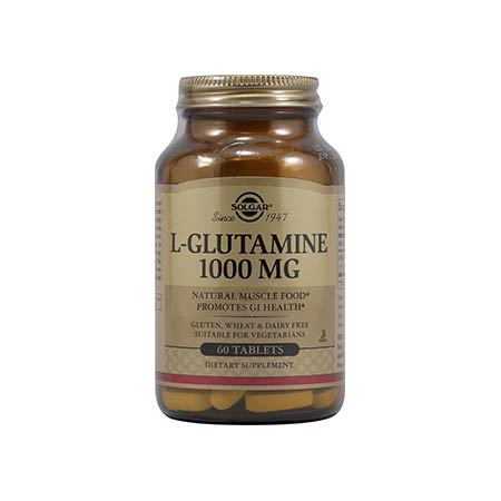 SOLGAR L-GLUTAMINE 1000mg 60tabs