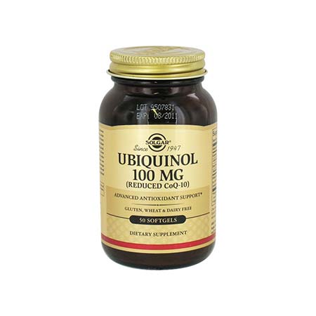 SOLGAR Ubiquinol 100mg 50 softgels