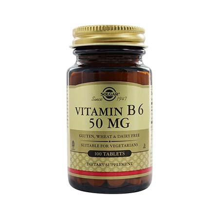 Solgar Vitamin B6 50mg 100 tabs