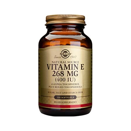 SOLGAR VITAMIN E 400 IU 100softgels