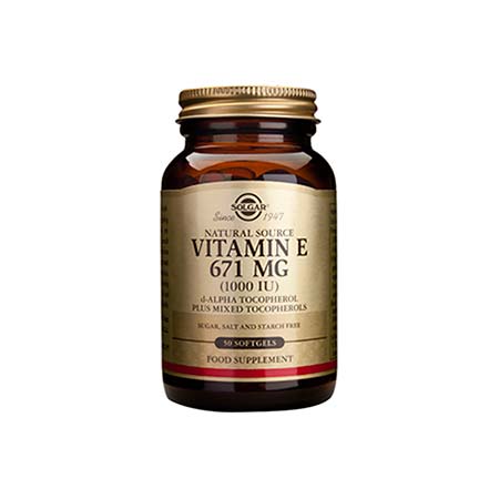 SOLGAR VITAMIN E 1000 IU 50softgels