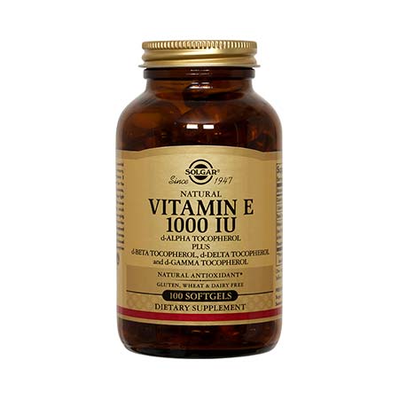 SOLGAR VITAMIN E 1000iu 100 softgels