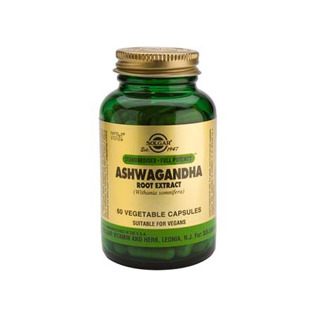 SOLGAR ASHWAGANDΗA ROOT EXTRACT 60veg.caps