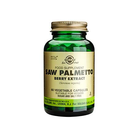 SOLGAR SAW PALMETTO BERRY EXTRACT 60 veg.caps