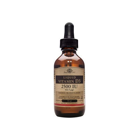 SOLGAR VITAMIN D-3 2500 IU liquid 59ml