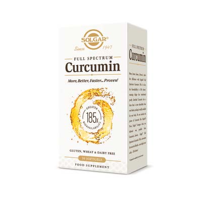 SOLGAR CURCUMIN 30 softgels