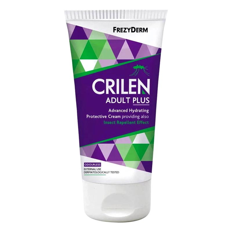 Frezyderm Crilen ADULT PLUS Ενυδατικό Εντομοαπωθητικό Γαλάκτωμα (με Υαλουρονικό) 125ml