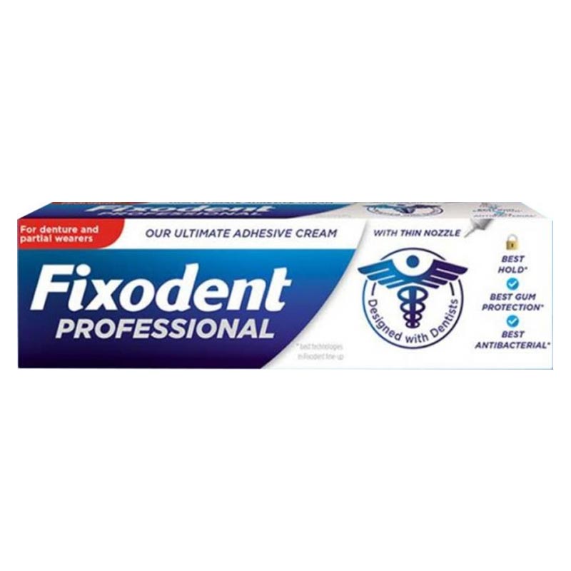 Fixodent Professional Ultimate Adhesive Cream Στερεωτική Κρέμα για Tεχνητές Oδοντοστοιχίες 40gr