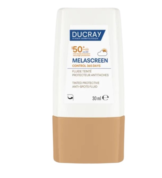 Ducray Melascreen SPF50+ Control Tinted Fluid Αντηλιακό Προσώπου με Χρώμα Κατά των Κηλίδων 30ml