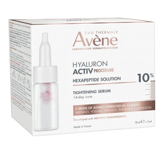 Avene Hyaluron Activ Procedure Hexapeptide Solution 10%, 18ml & 2ml