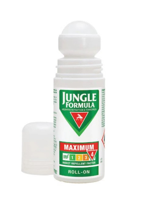 Jungle Formula Maximum Εντομοαπωθητική Λοσιόν σε Roll-On 50ml