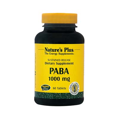 Natures Plus Paba 1000mg 60 ταμπλέτες