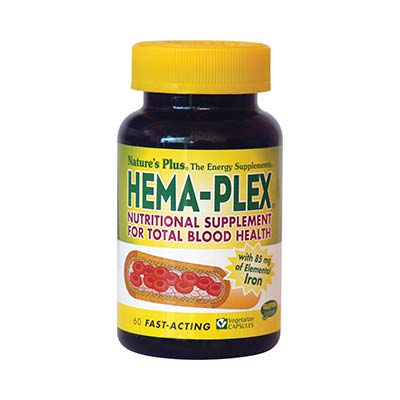 Natures Plus Hema Plex 60vcaps