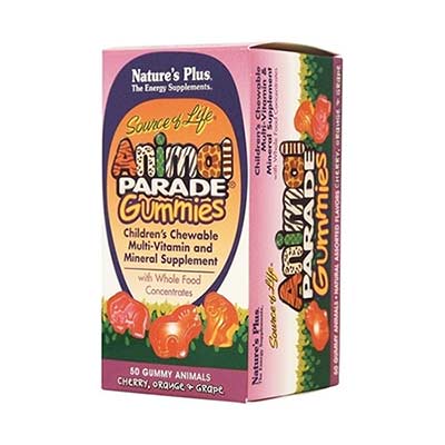 Natures Plus Animal Parade Gummies Assorted Flavors 50 ζελεδάκια