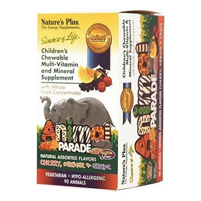 Natures Plus Animal Parade Assorted Flavors 90tabs