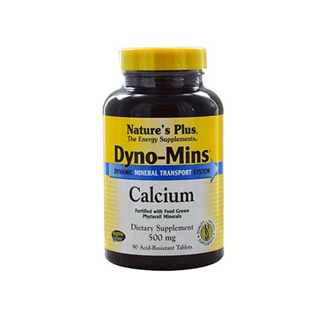 Natures Plus Dyno-Mins Calcium 500mg 90tabs