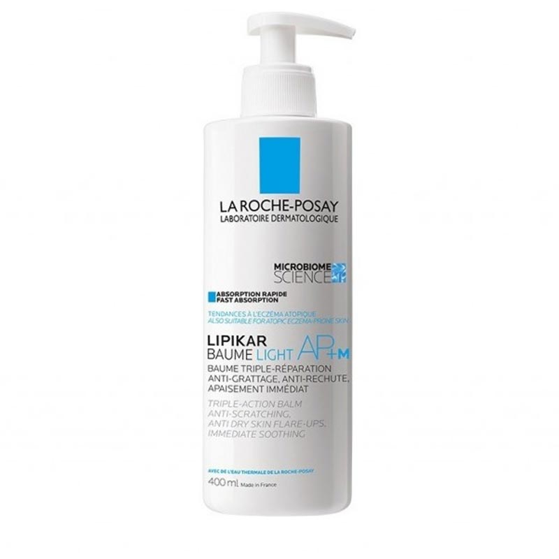 La Roche Possay Lipikar Baume LIGHT AP+M Απαλό Βάλσαμο για το Ξηρό Δέρμα με Τάση Ατοπίας 400ml