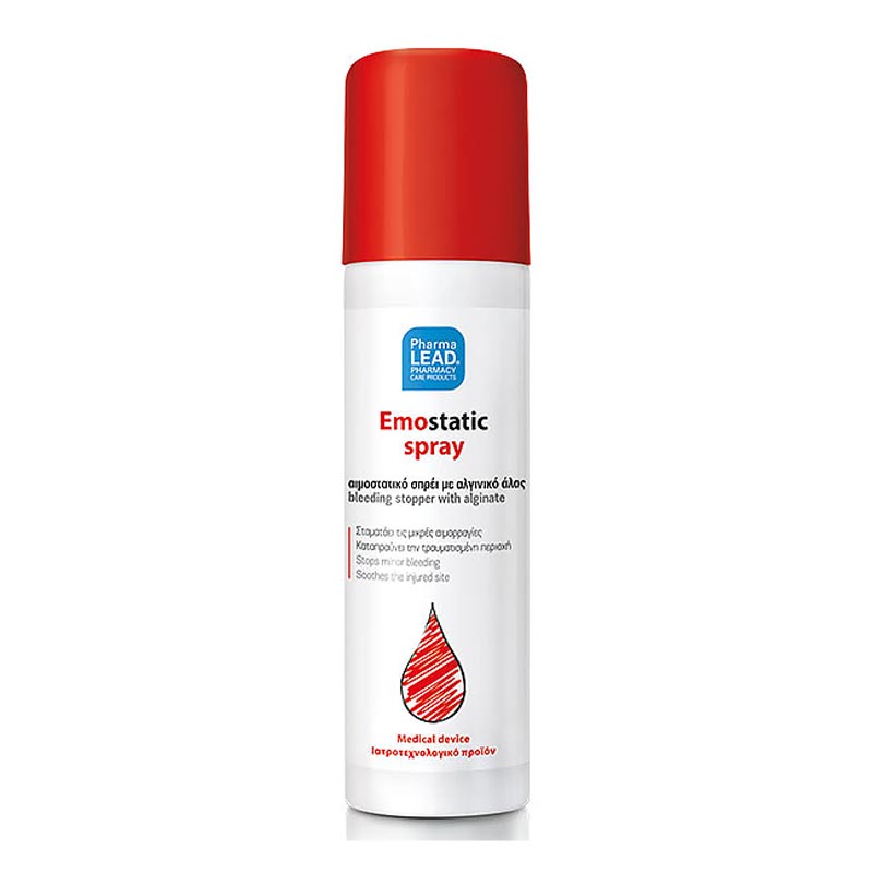 Pharmalead Hemostatic Spray με Φυτικά Εκχυλίσματα Αλόης, Ιπποφαούς, Χαμομηλιού & Καλέντουλας 60ml