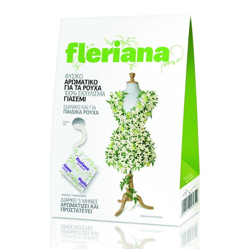 Power Health Fleriana Φυσικό Αρωματικό για τα Ρούχα με Εκχύλισμα Γιασεμί 3τμχ