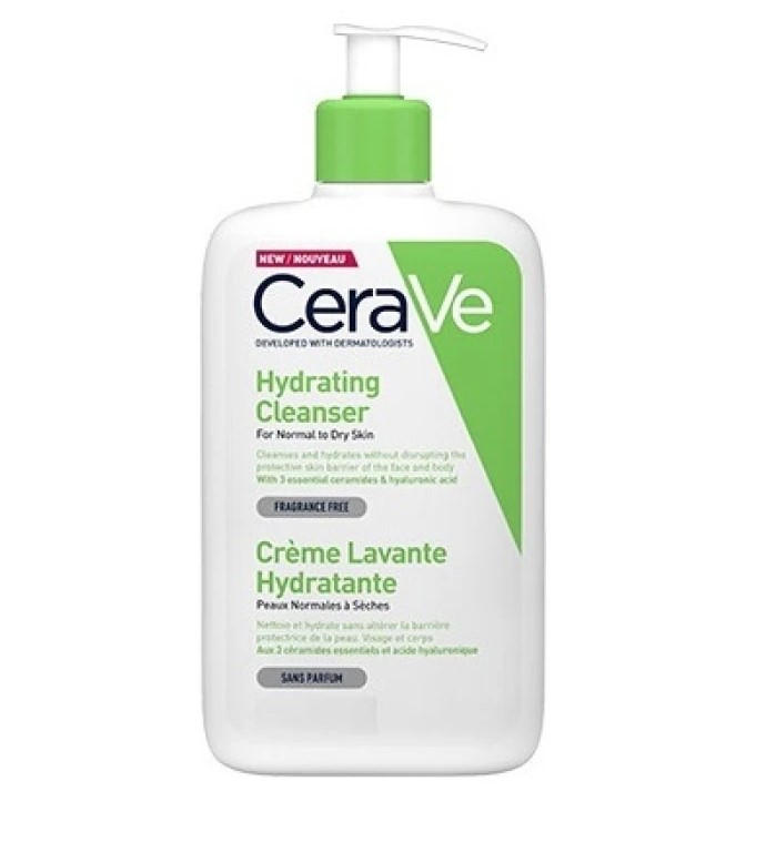 CeraVe Hydrating Cleanser, Κρέμα Καθαρισμού, 1Lt