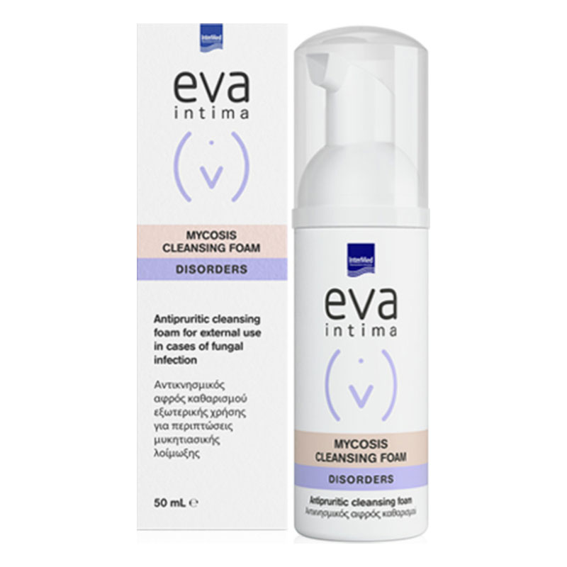 Intermed Eva Intima Mycosis Cleansing Disorders Αφρός Καθαρισμού 50ml