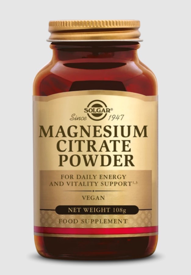 Solgar Magnesium Citrate Powder 108gr