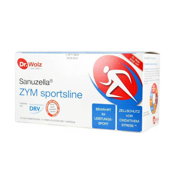 Power Health Sanuzella Zym Sportsline, Συμπλήρωμα Διατροφής με Ενεργά Κύτταρα Μαγιάς 14x20ml