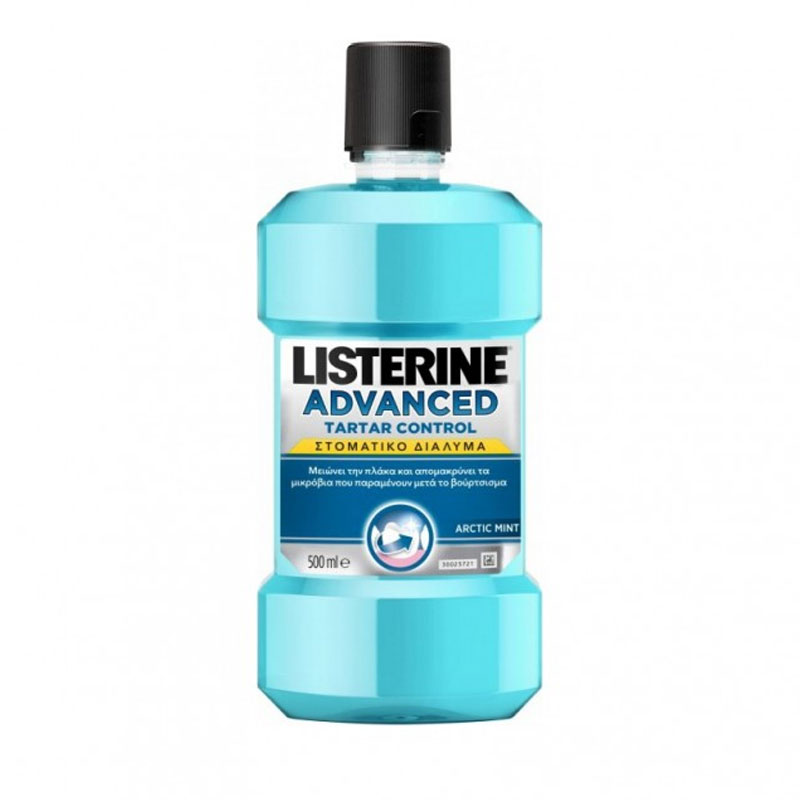 Listerine Advanced Tartar Control Στοματικό Διάλυμα για την Πρόληψη της Πέτρας, 500ml