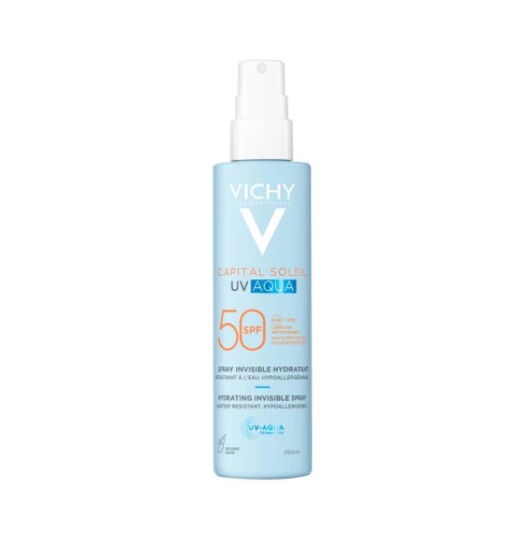 Vichy Capital Soleil UV Aqua Αντηλιακό Γαλάκτωμα για το Σώμα SPF50 σε Spray 200ml