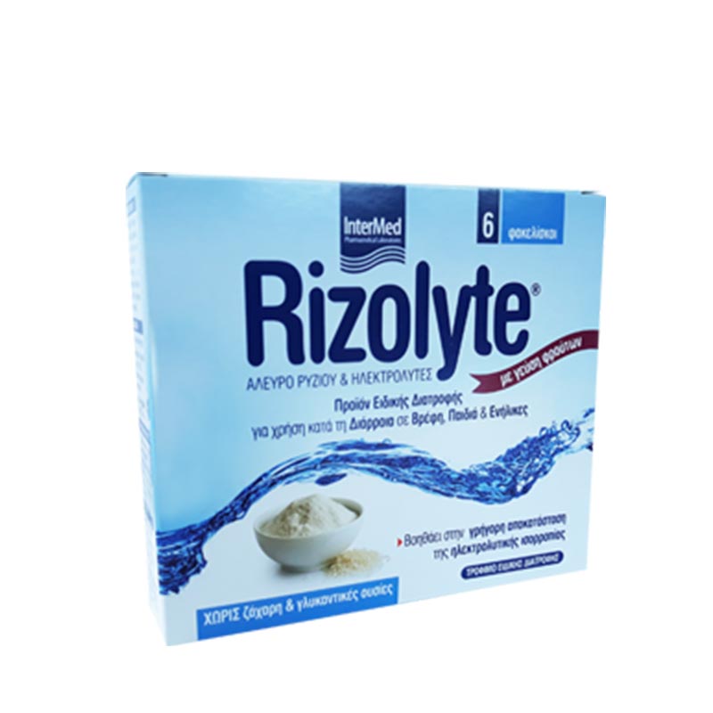 Intermed Rizolyte ηλεκτρολύτες 6 φακελίσκοι