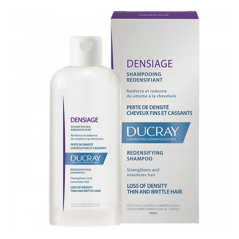 Ducray Densiage Shampoo Redensifant Αναγεννητικό Σαμπουάν για Αδύναμα και Ταλαιπωρημένα Μαλλιά - 200ml