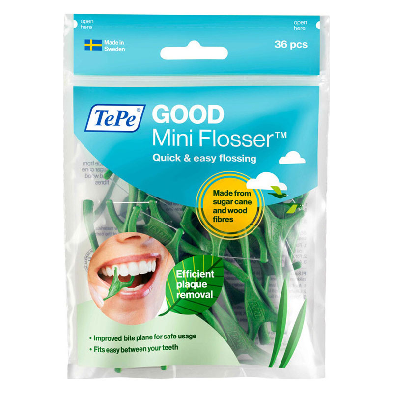 Tepe Good Mini Flosser 36 Τεμάχια Αποτελεσματικός Καθαρισμός Ανάμεσα στα Δόντια