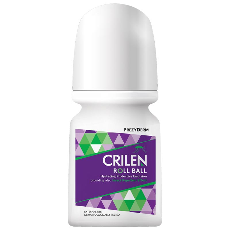 Frezyderm Crilen Roll Ball Ενυδατικό Προστατευτικό Γαλάκτωμα & Με Εντομοαπωθητική Δράση 50ml