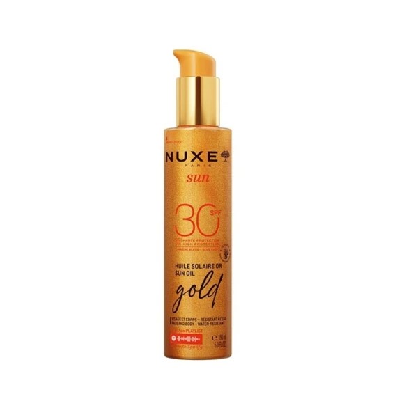 Nuxe Sun Oil Gold SPF30, Dare to glow 150ml