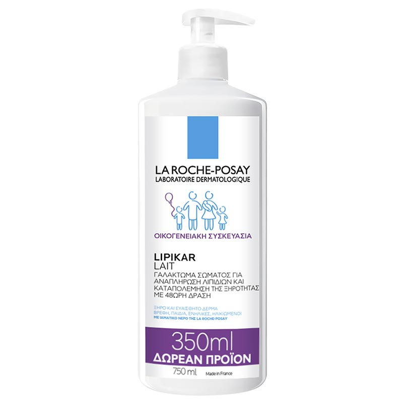 La Roche Posay Lipikar Lait 750ml (350ml ΔΩΡΕΑΝ ΠΡΟΪΟΝ)