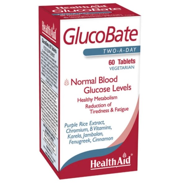 Health Aid Glucobate 60 Ταμπλέτες