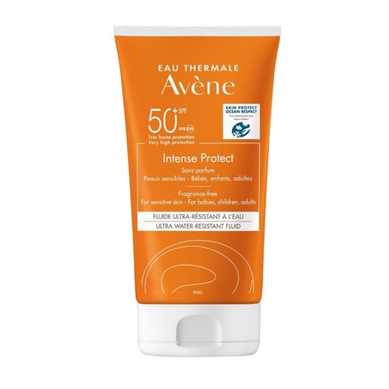 Avene Intense Protect SPF50 Sans Parfum - Για το πιο ευαίσθητο δέρμα χωρίς άρωμα, 150ml