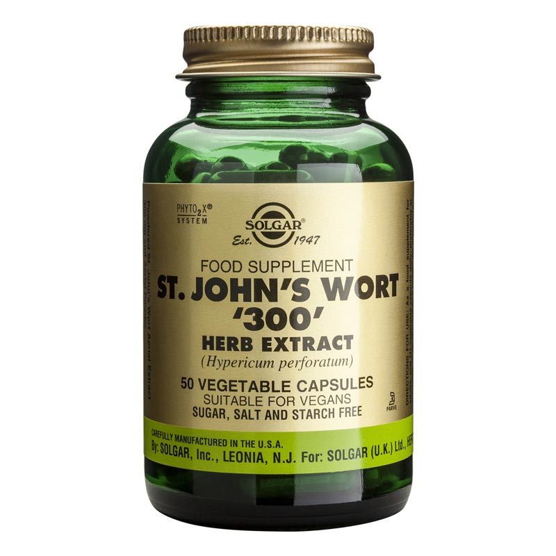 Solgar SFP St. Johns Wort Herb Extract 300mg 50 φυτικές κάψουλες