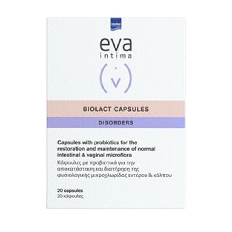 Intermed Eva Intima Biolact Capsules 20 κάψουλες