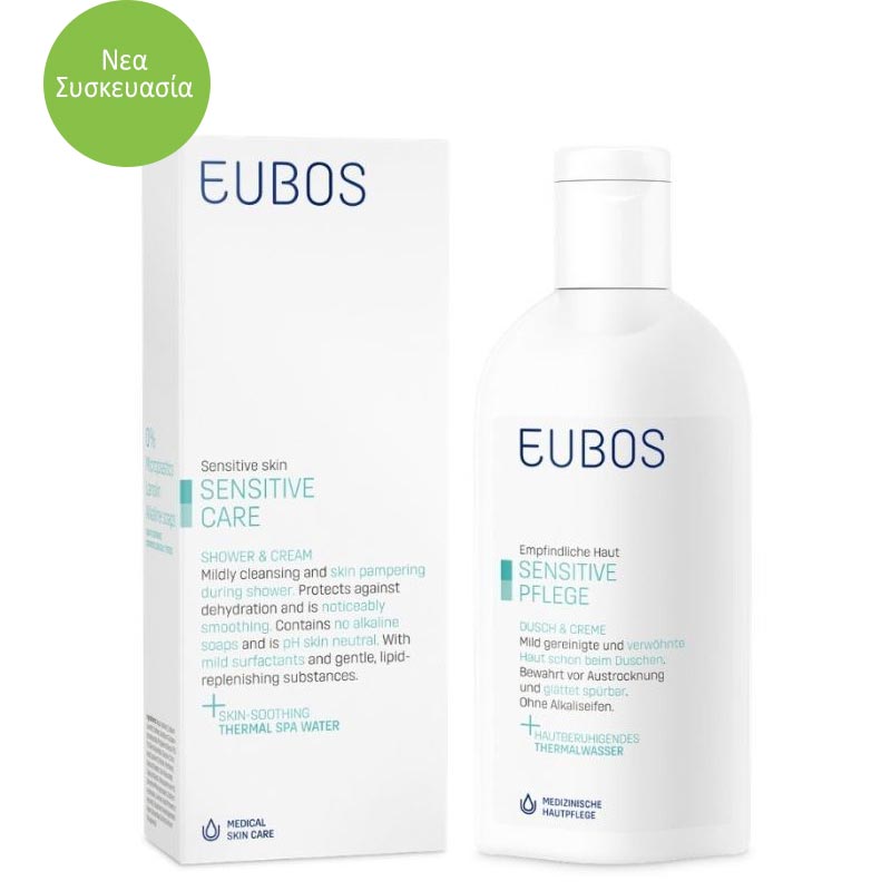 EUBOS SENSITIVE SHOWER & CREAM 200mL