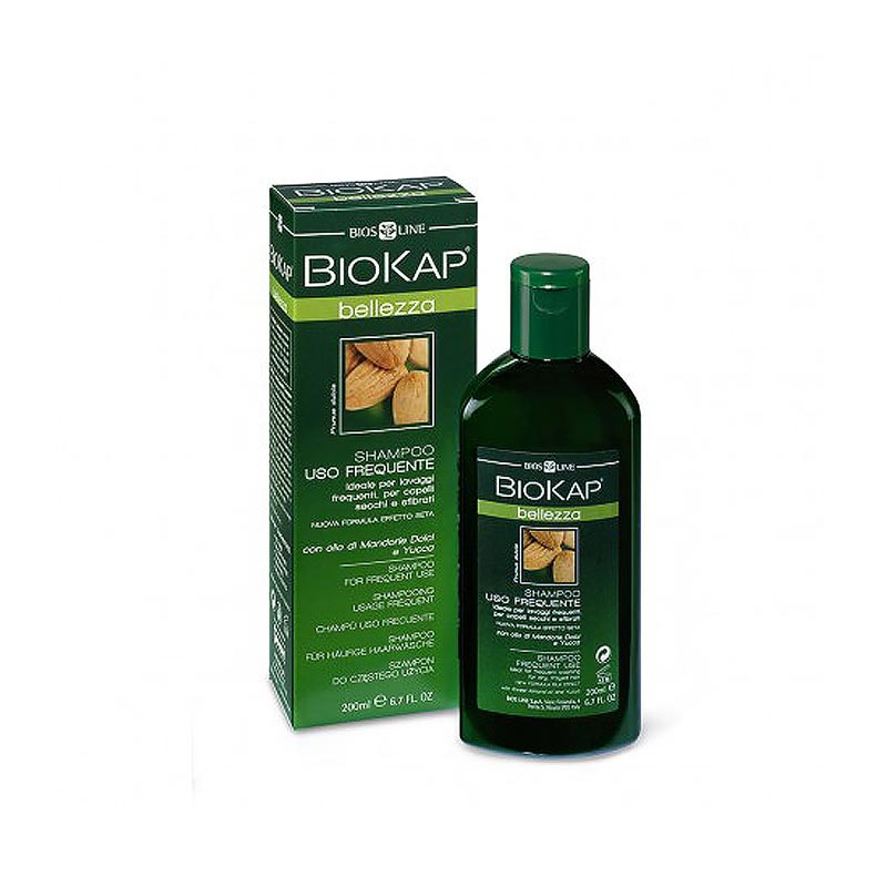 Biokap Shampoo Uso Freguente - Κατάλληλο Για Ξηρά Και Ιδιαίτερα Για Ταλαιπωρημένα Μαλλιά 200ml